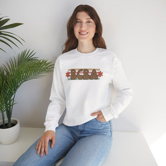 BCBA Retro Floral Crewneck Sweatshirt