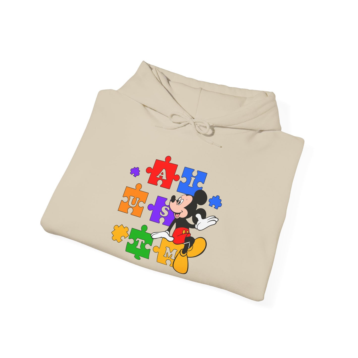 Autism Puzzle Piece Hoodie — Support & Awareness Sweatshirt
