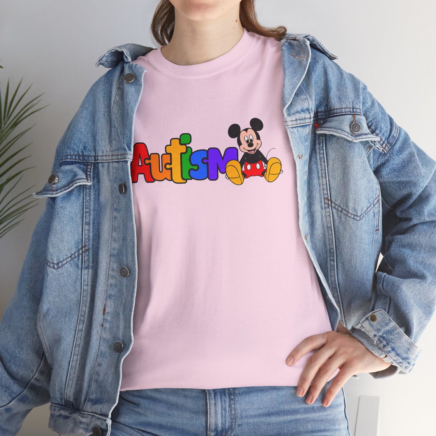 Autism Awareness Kids Tee — Colorful Puzzle Letters Design