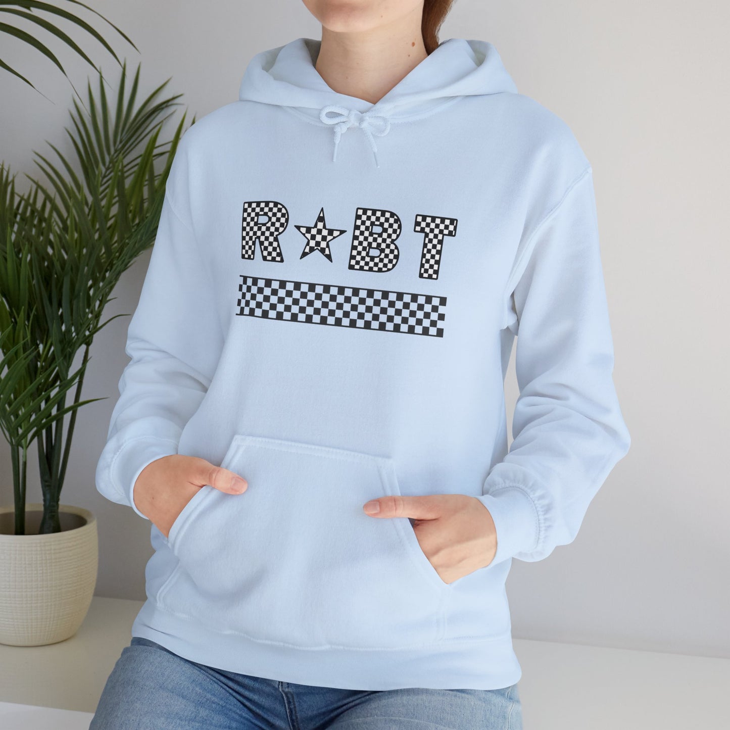 RBT Star Checkerboard Logo Hoodie
