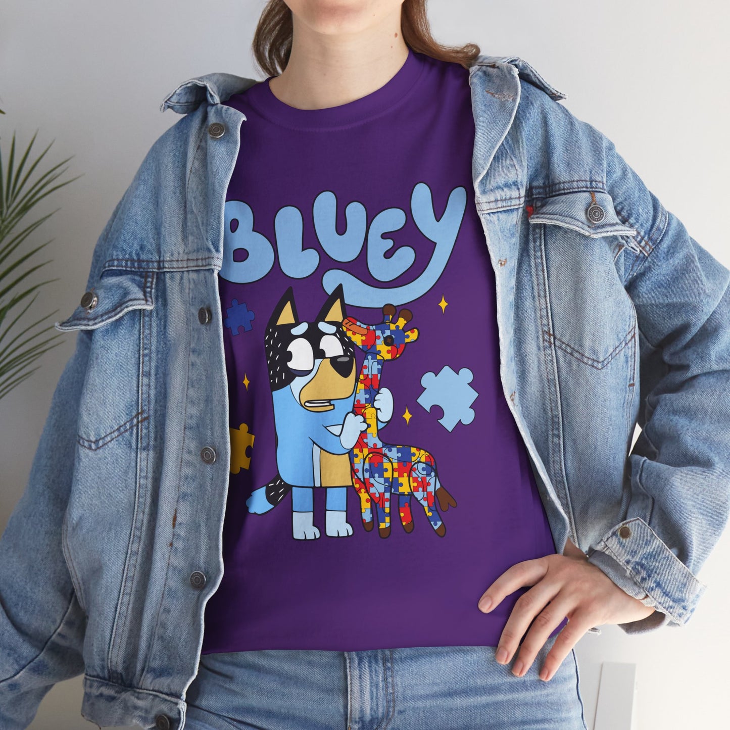 Bluey and Bingo Cartoon Dog T-Shirt — Cute Kids’ Blue Heeler Tee