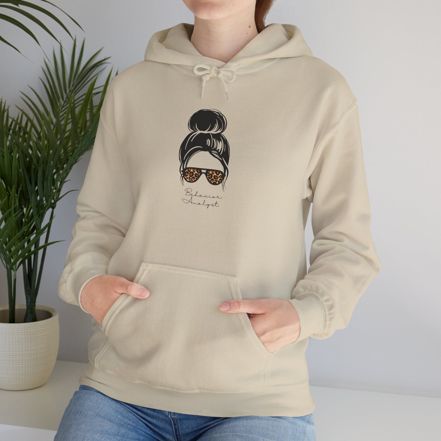 Behavior Analyst Bun Hooded Sweatshirt