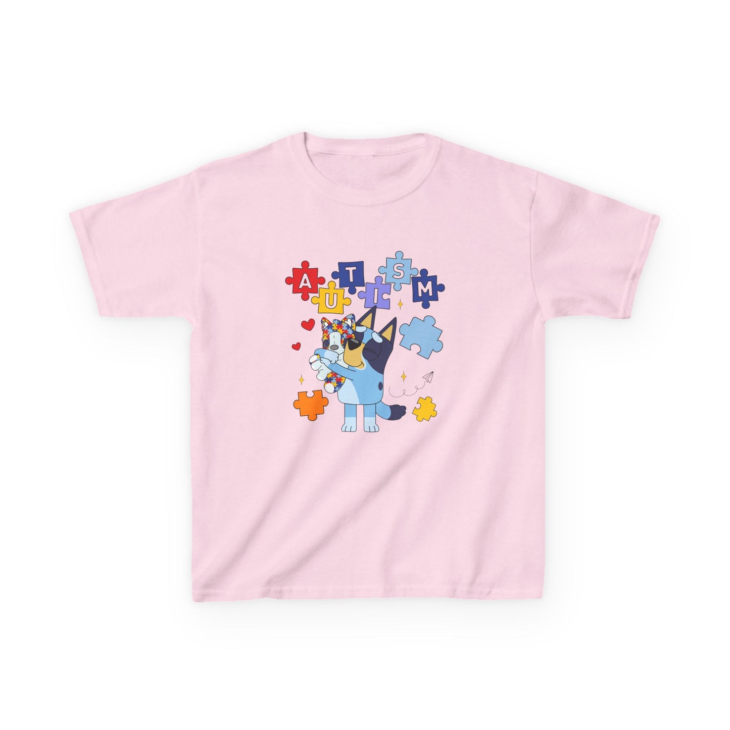 Autism Awareness Kids Tee — Cute Puzzle-Piece Unicorn Design