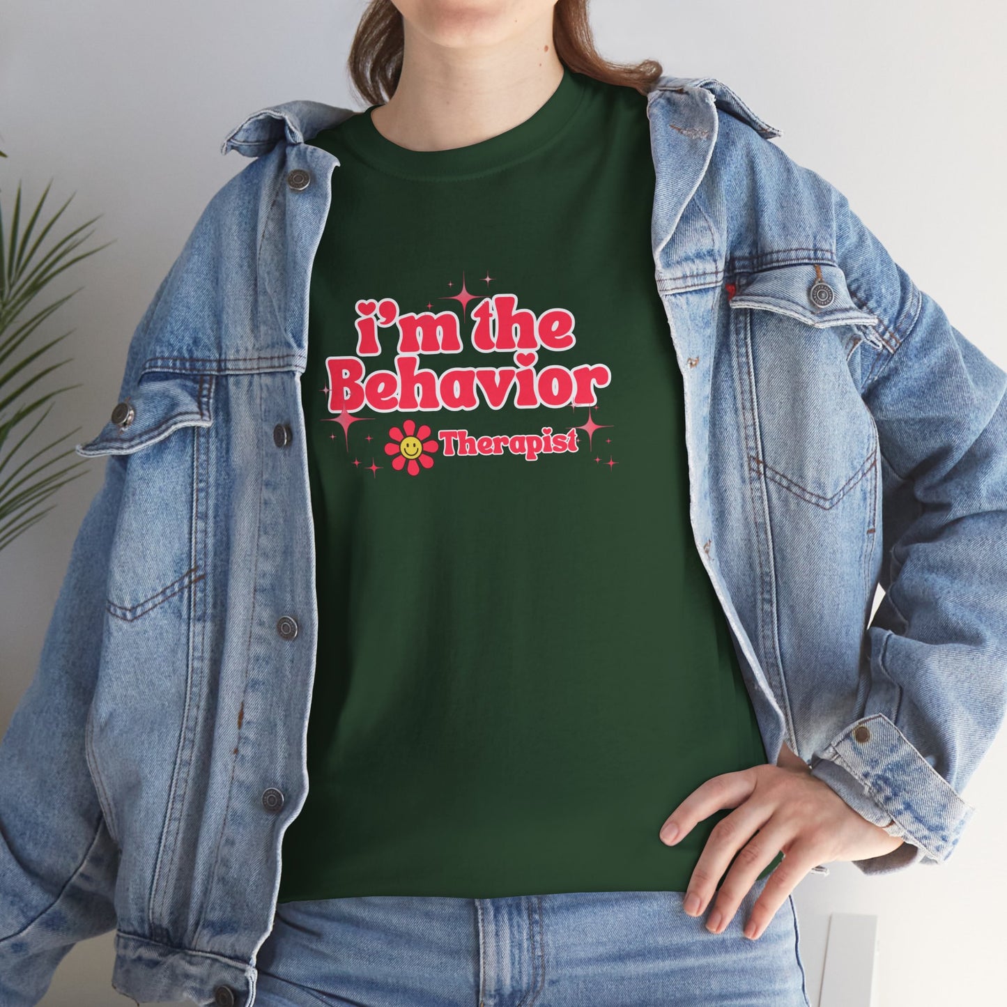 I'm the Behavior Therapist Unisex Heavy Cotton Tee