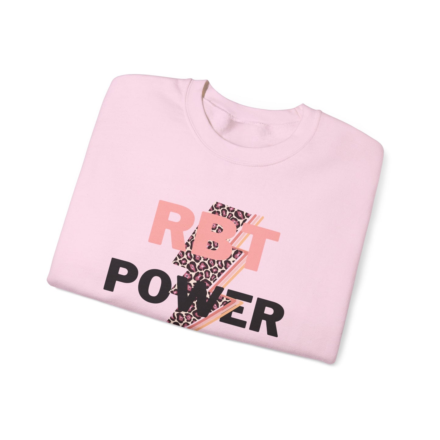 RBT Power Crewneck Sweatshirt – Retro Lightning Graphic