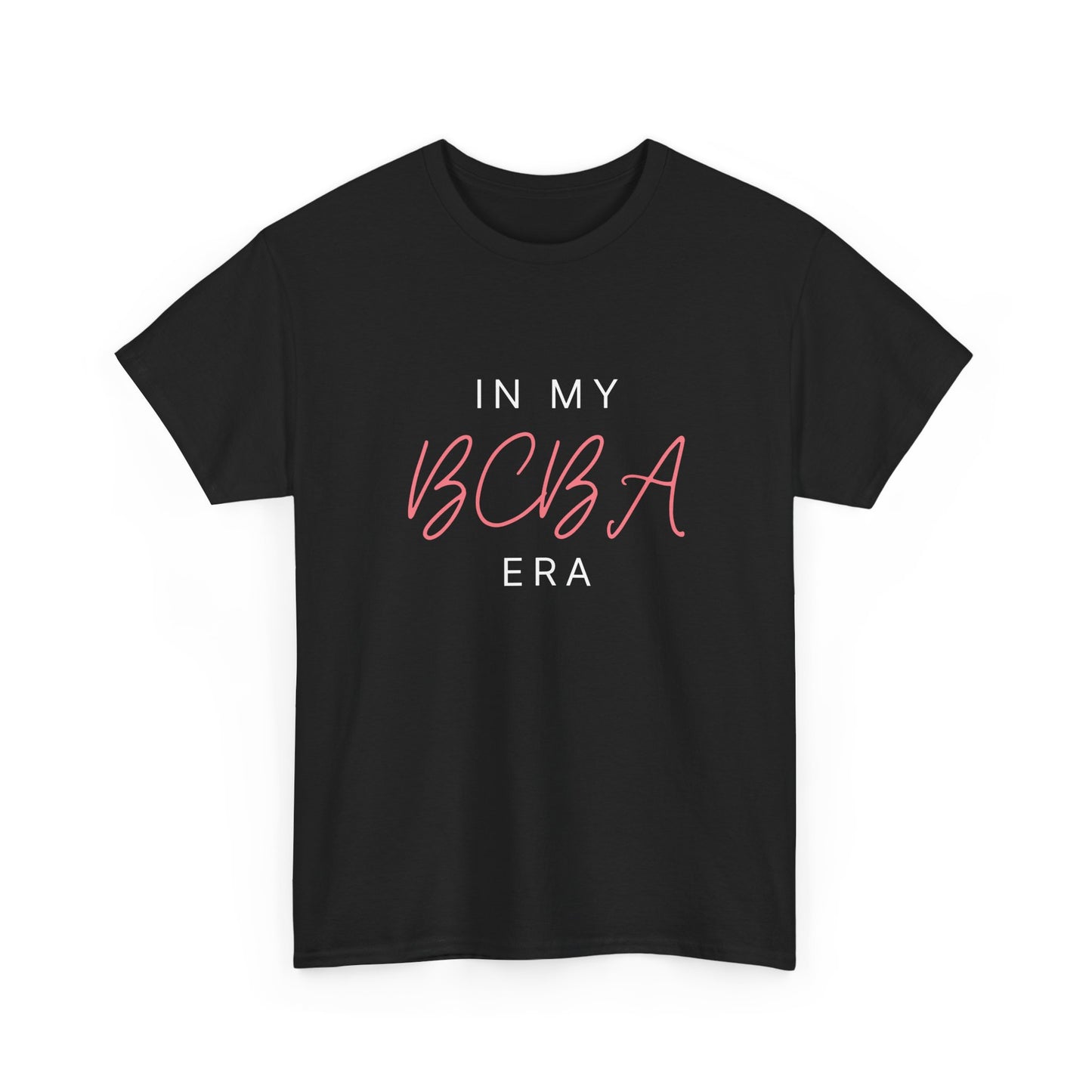 Unisex Heavy Cotton Tee - Inspirational 'In My BCBA Era' T-Shirt for Growth and Empowerment
