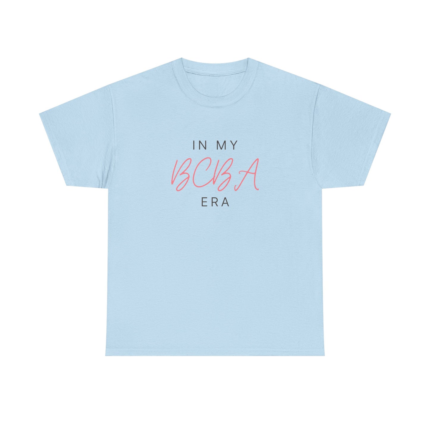 Unisex Heavy Cotton Tee - Inspirational 'In My BCBA Era' T-Shirt for Growth and Empowerment