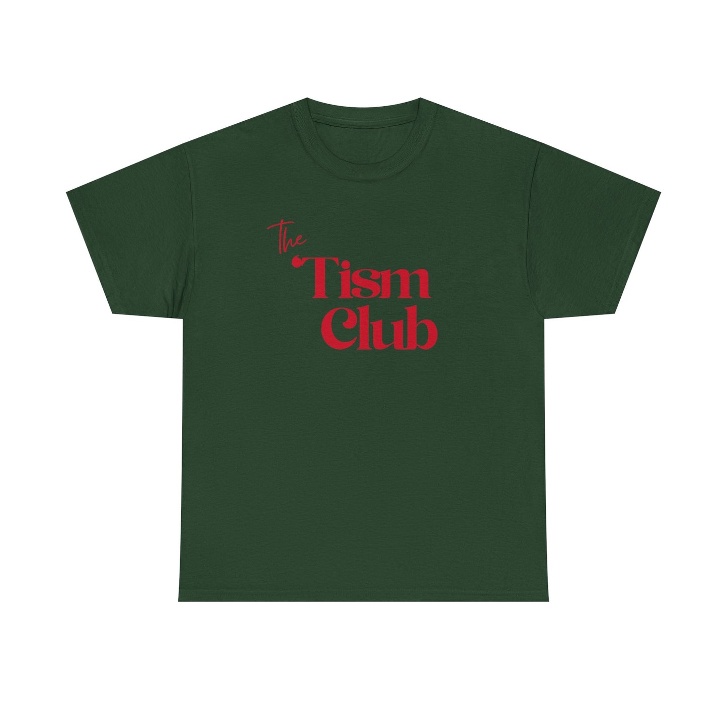 T-Shirt — "The Tism Club" Retro Script Tee