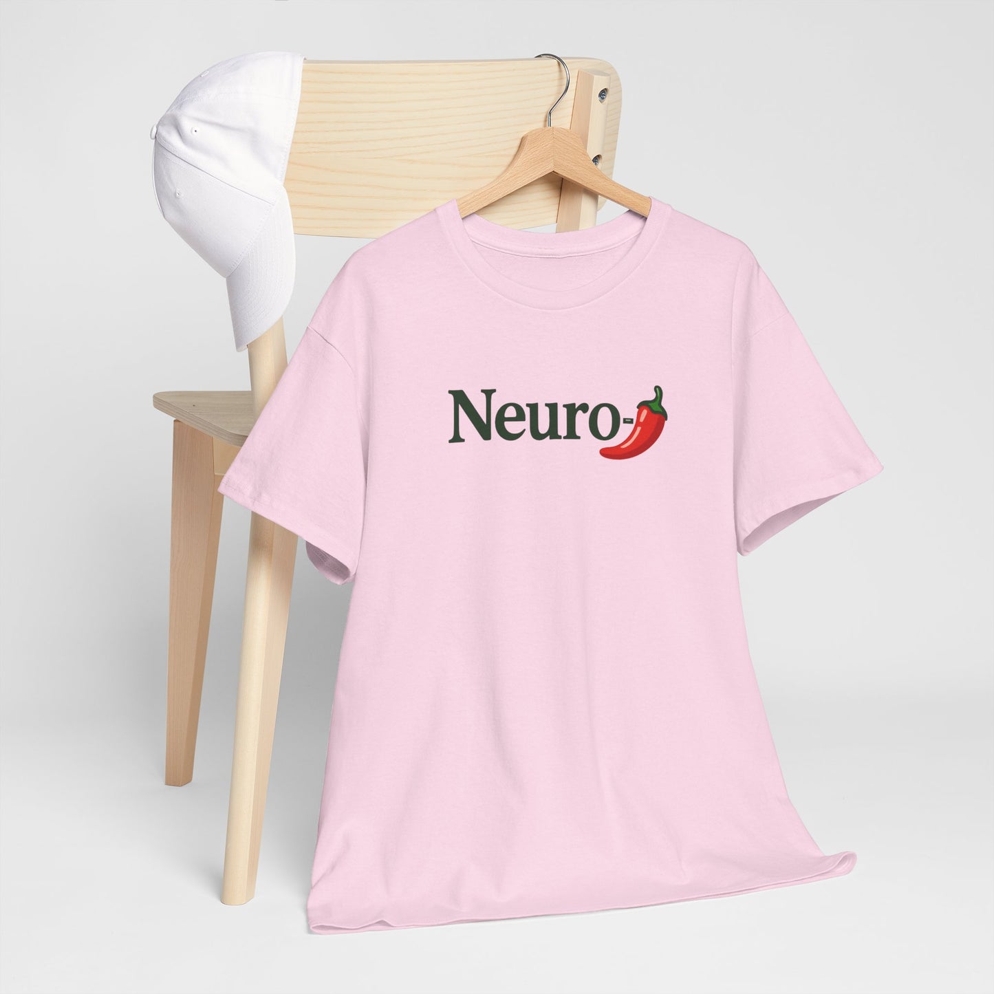 Neuro Chili Unisex Heavy Cotton Tee - Fun & Unique T-Shirt for Casual Wear