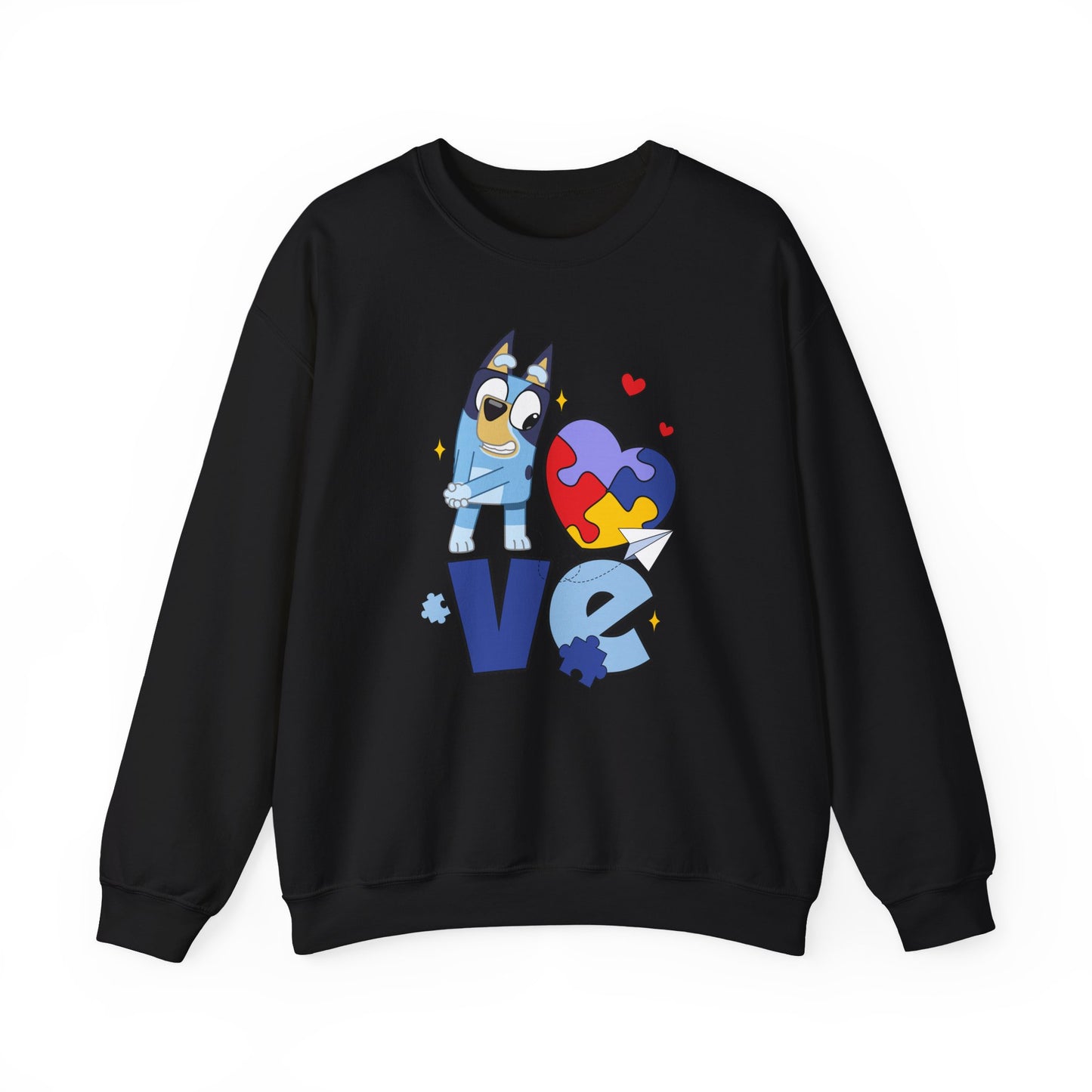 Love Puzzle Crewneck Sweatshirt