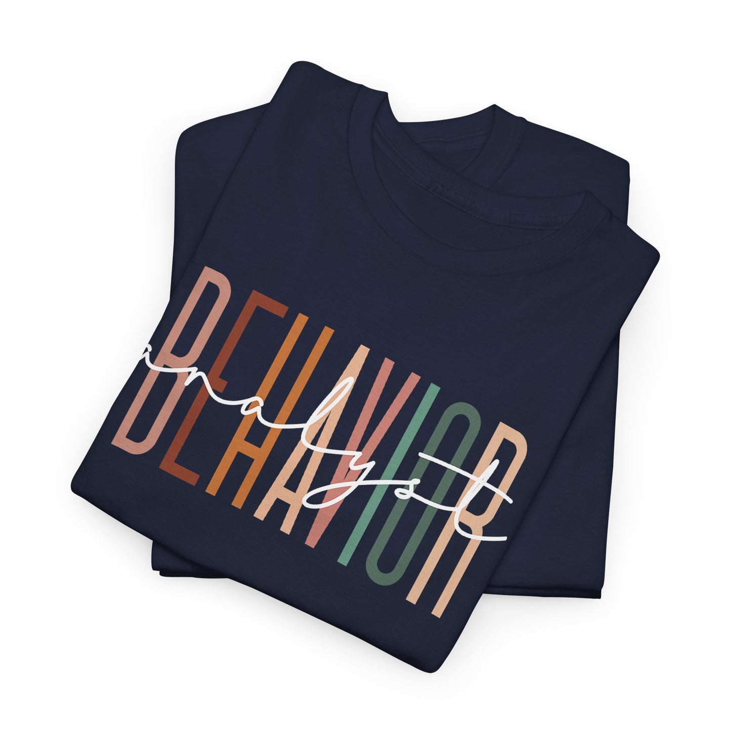 Behavior Anxious Tee — Retro Script Anxiety Awareness T-Shirt