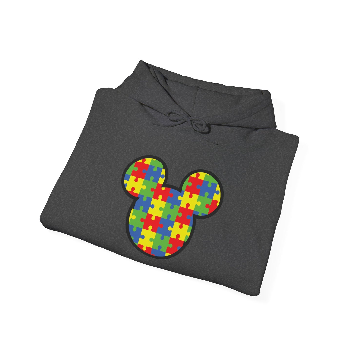 Colorful Puzzle Mickey Hoodie - Unisex Heavy Blend®