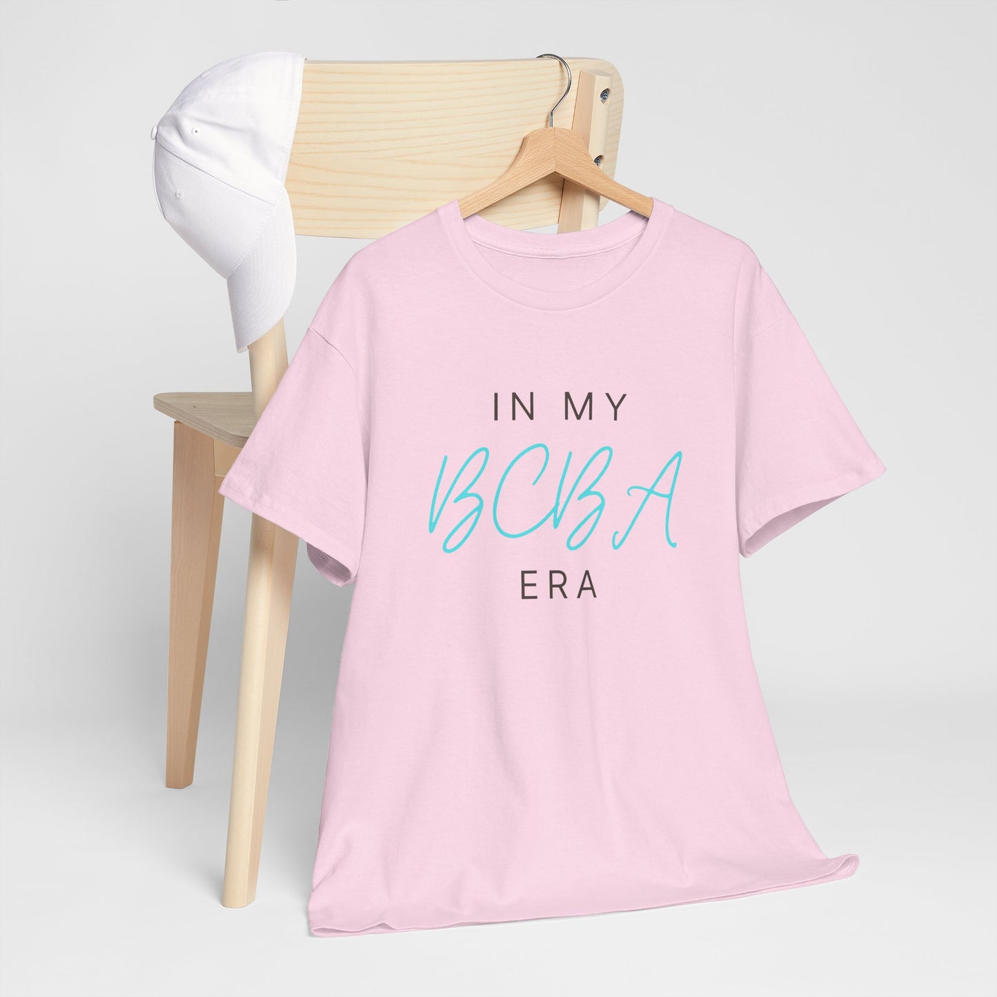 "In My BCBA Era" Unisex Heavy Cotton Tee - Comfortable & Stylish Tee for Behavioral Analysts