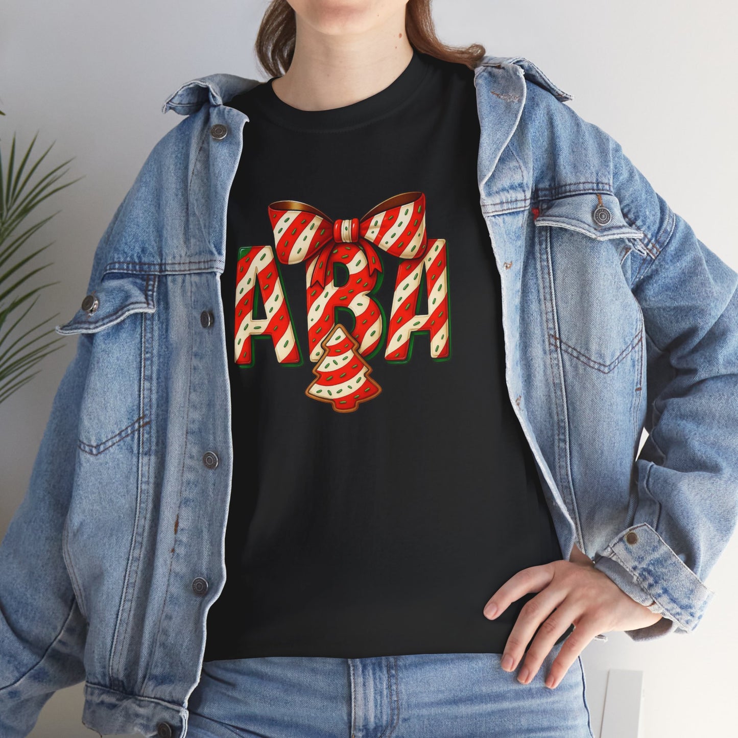 ABA Lil Debbie Christmas Tree Cake Tee — ABA Holiday Dessert Graphic T-Shirt