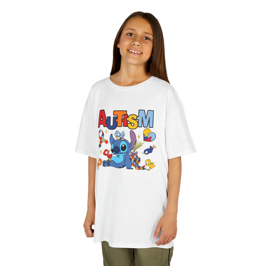 Kids Tee — Cute Autism Awareness Design with Puzzle Pieces