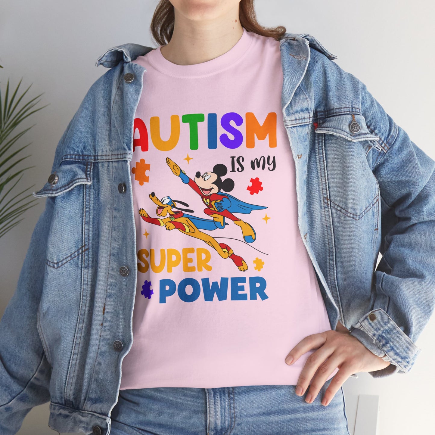 Autism Is My Superpower Tee — Colorful Autism Awareness Kids Shirt