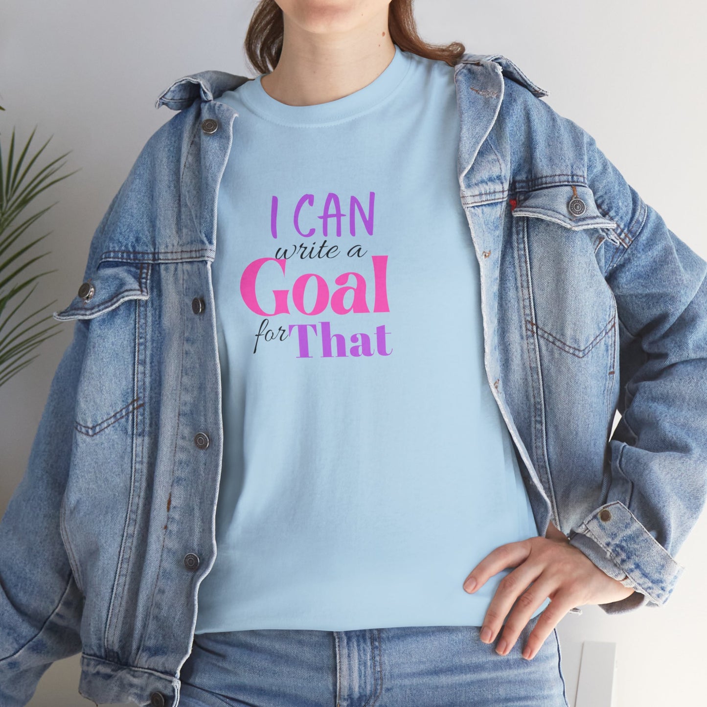 Inspirational Goal-Setting Tee