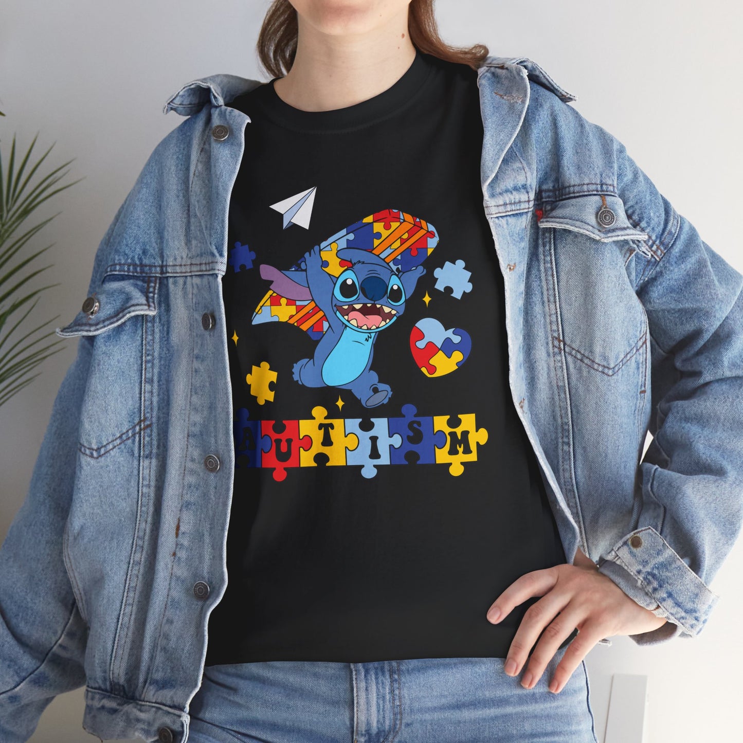 Autism Awareness Puzzle Heart Tee