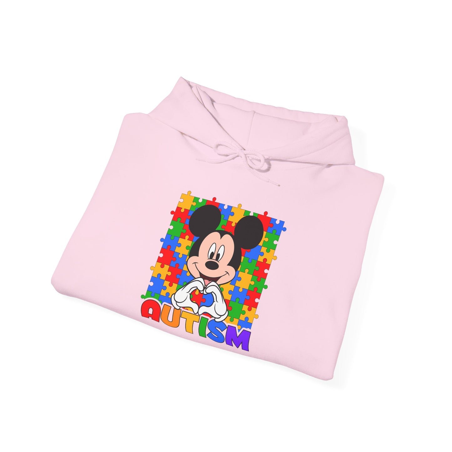 Autism Puzzle Heart Hoodie — Colorful Awareness Pullover