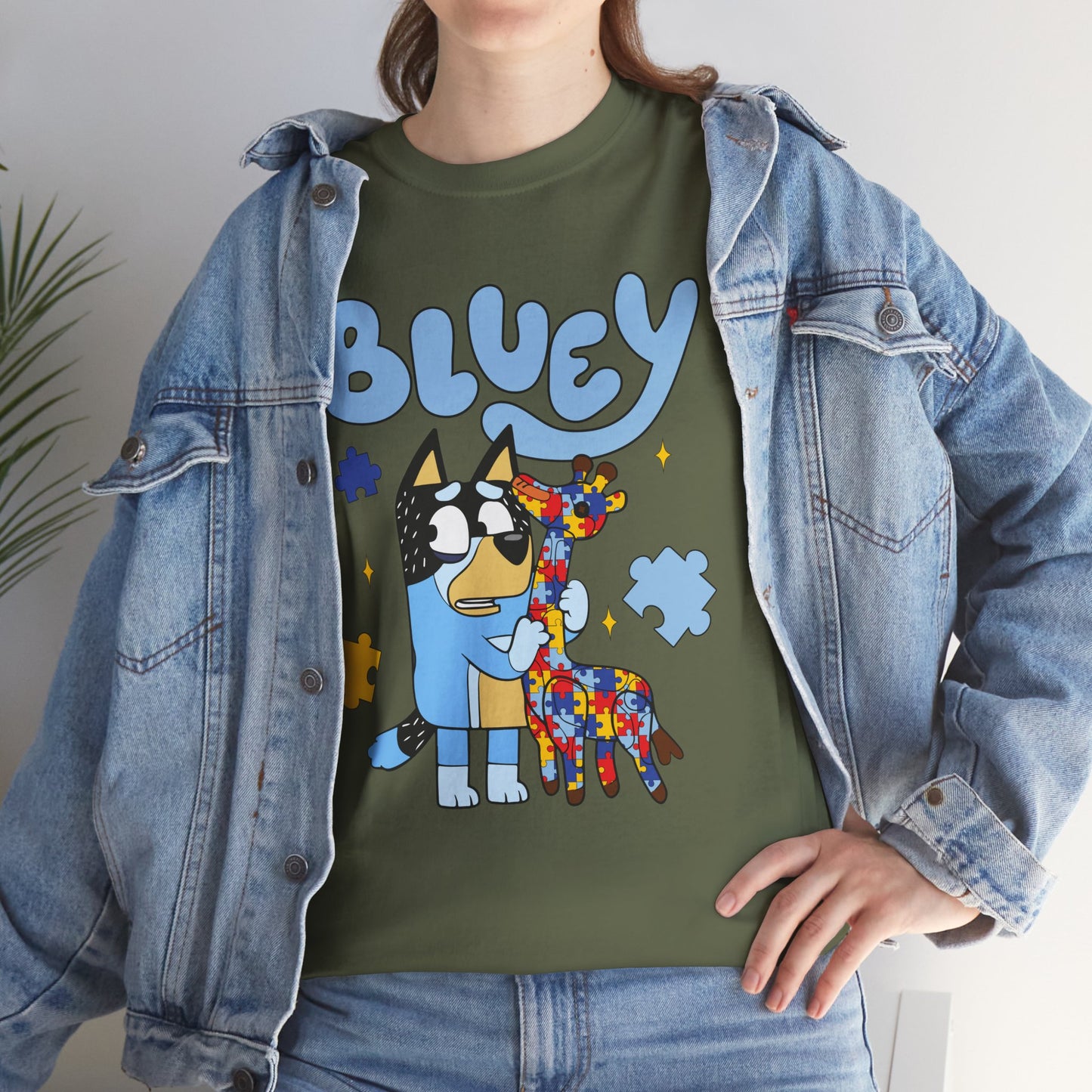 Bluey and Bingo Cartoon Dog T-Shirt — Cute Kids’ Blue Heeler Tee