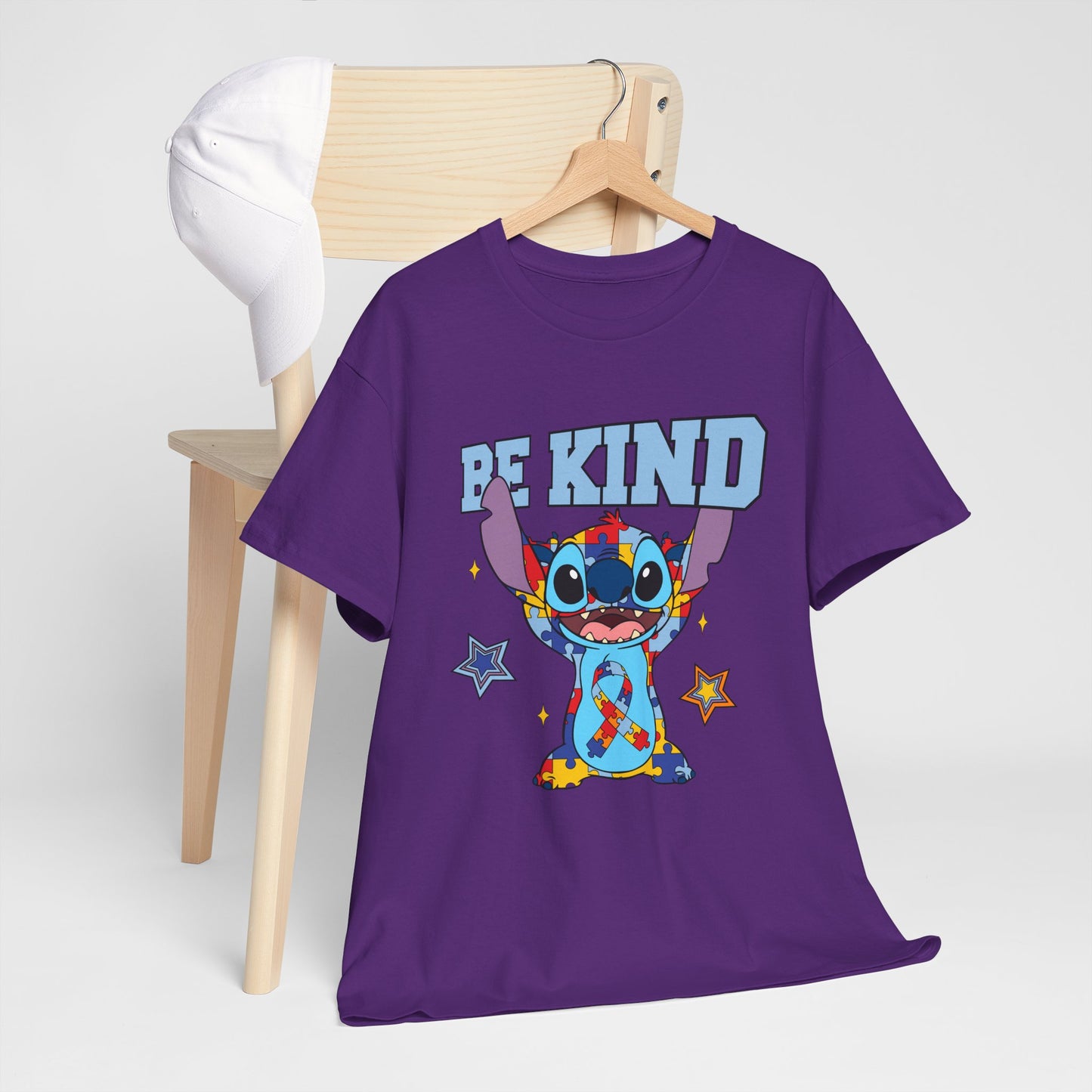 Be Kind Graphic Tee — Cute Stitch Character T‑Shirt for Kids & Fans