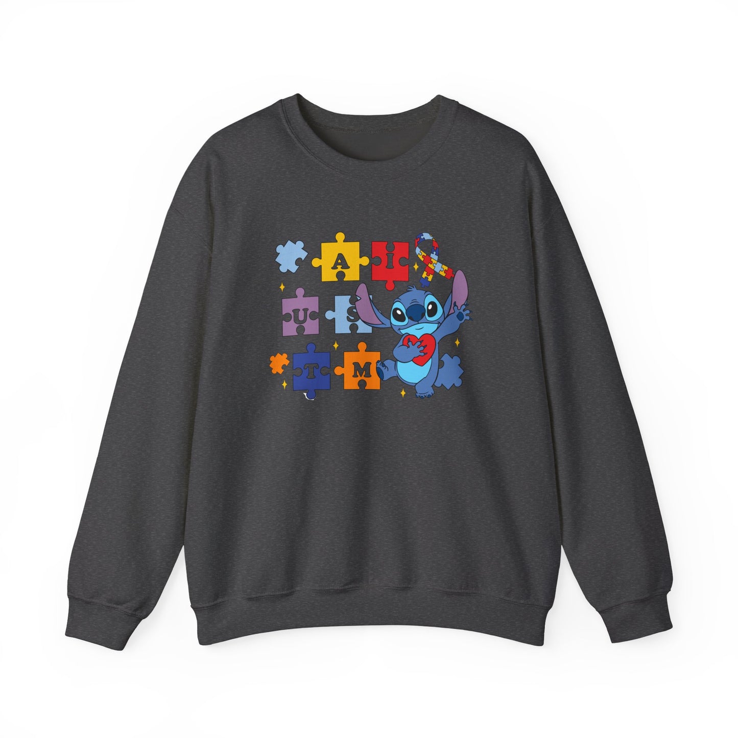 Autism Awareness Puzzle Heart Sweatshirt