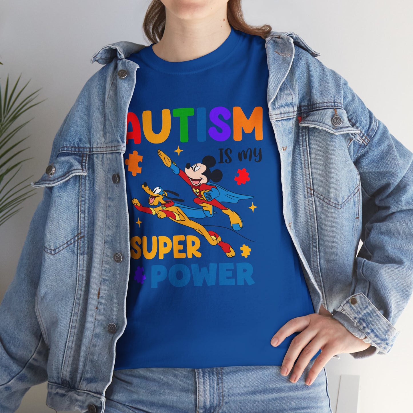 Autism Is My Superpower Tee — Colorful Autism Awareness Kids Shirt