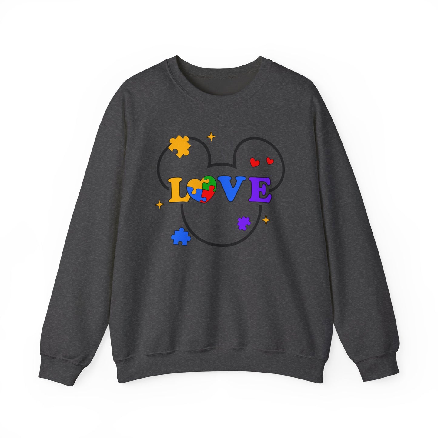 Love Puzzle Crewneck Sweatshirt