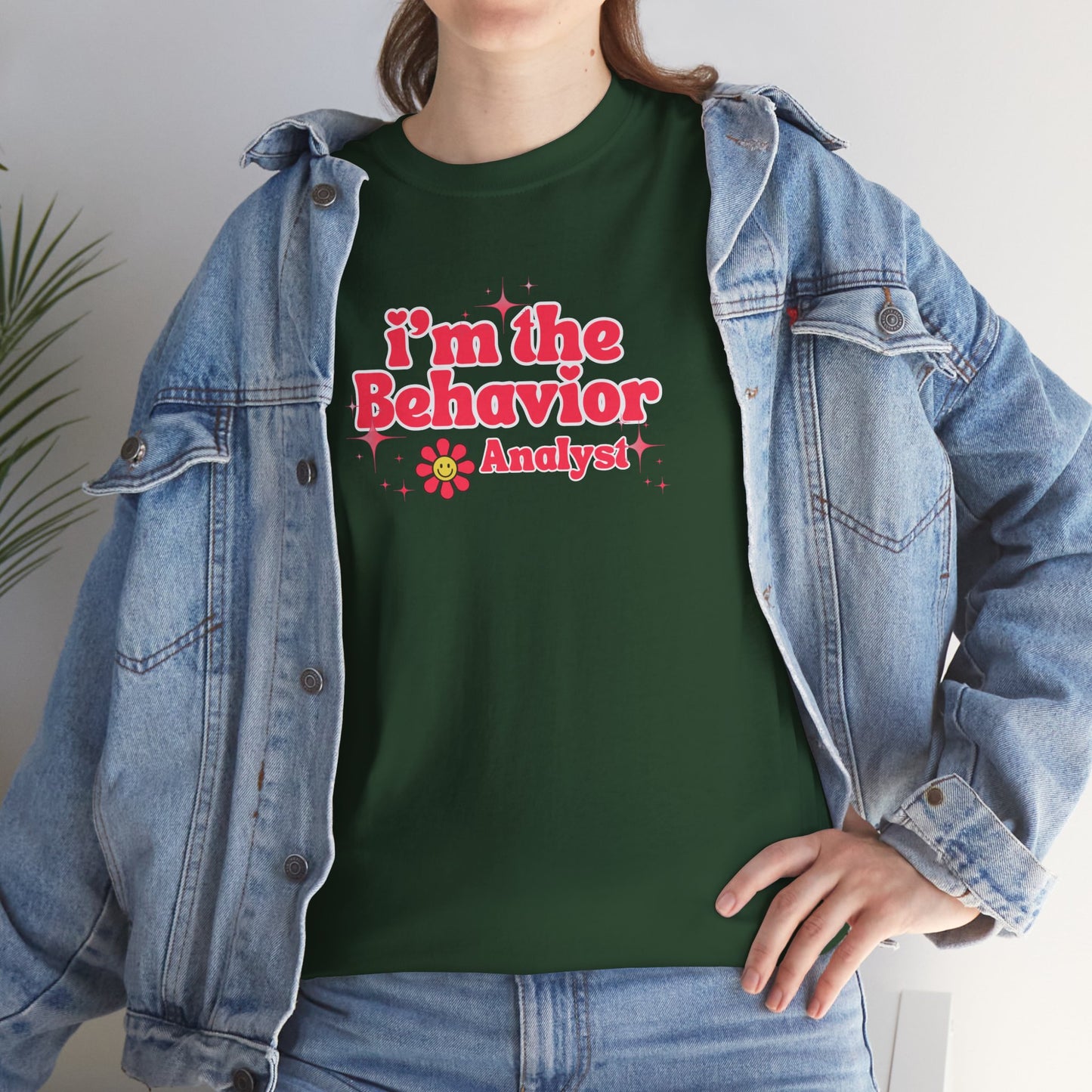 I'm the Behavior Analyst Unisex Heavy Cotton Tee