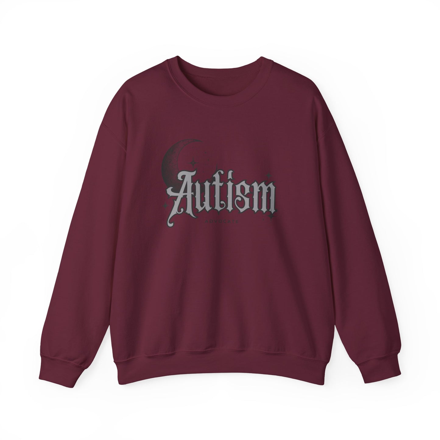 Autism Advocate Crewneck Sweatshirt — Moon Gothic Design