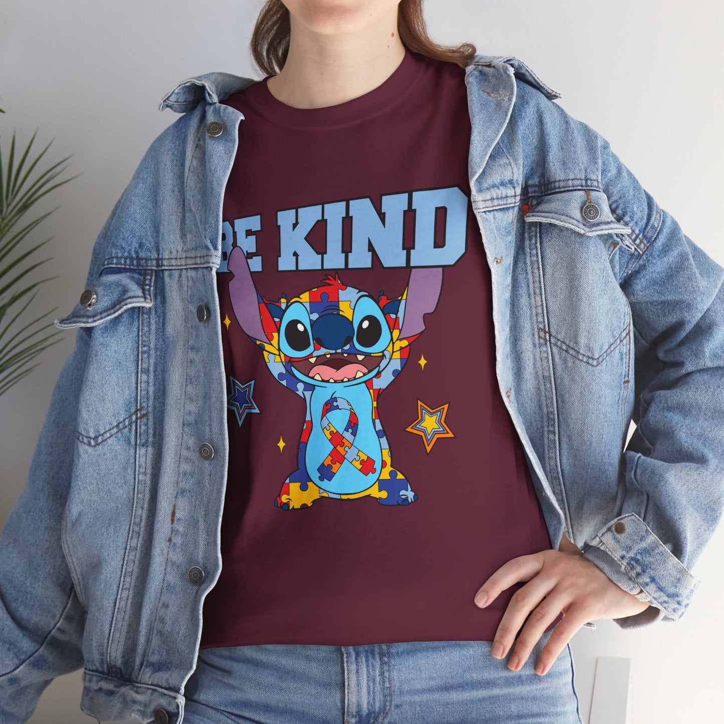 Be Kind Graphic Tee — Cute Stitch Character T‑Shirt for Kids & Fans