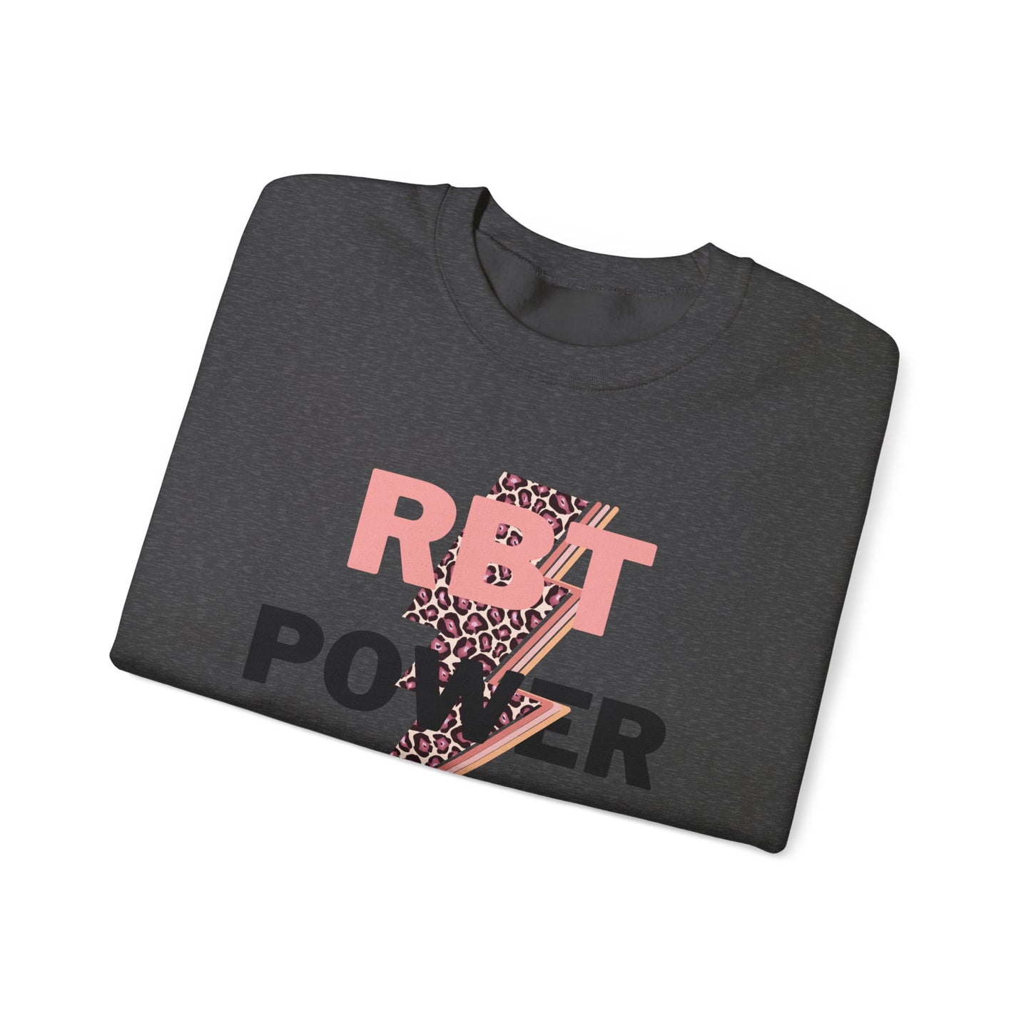 RBT Power Crewneck Sweatshirt – Retro Lightning Graphic