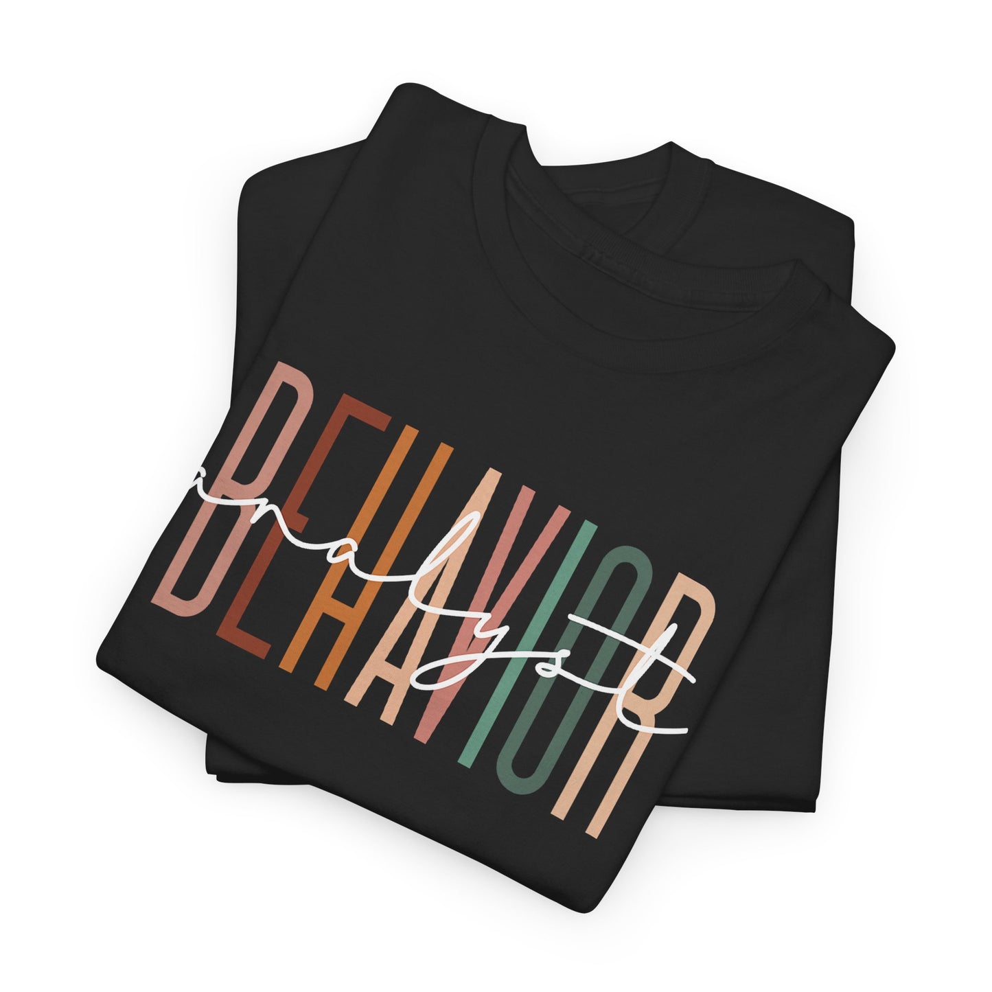 Behavior Anxious Tee — Retro Script Anxiety Awareness T-Shirt