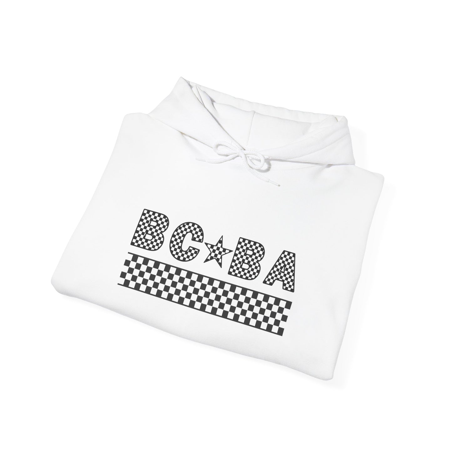 BCBA Star Checkered Hooded Sweatshirt