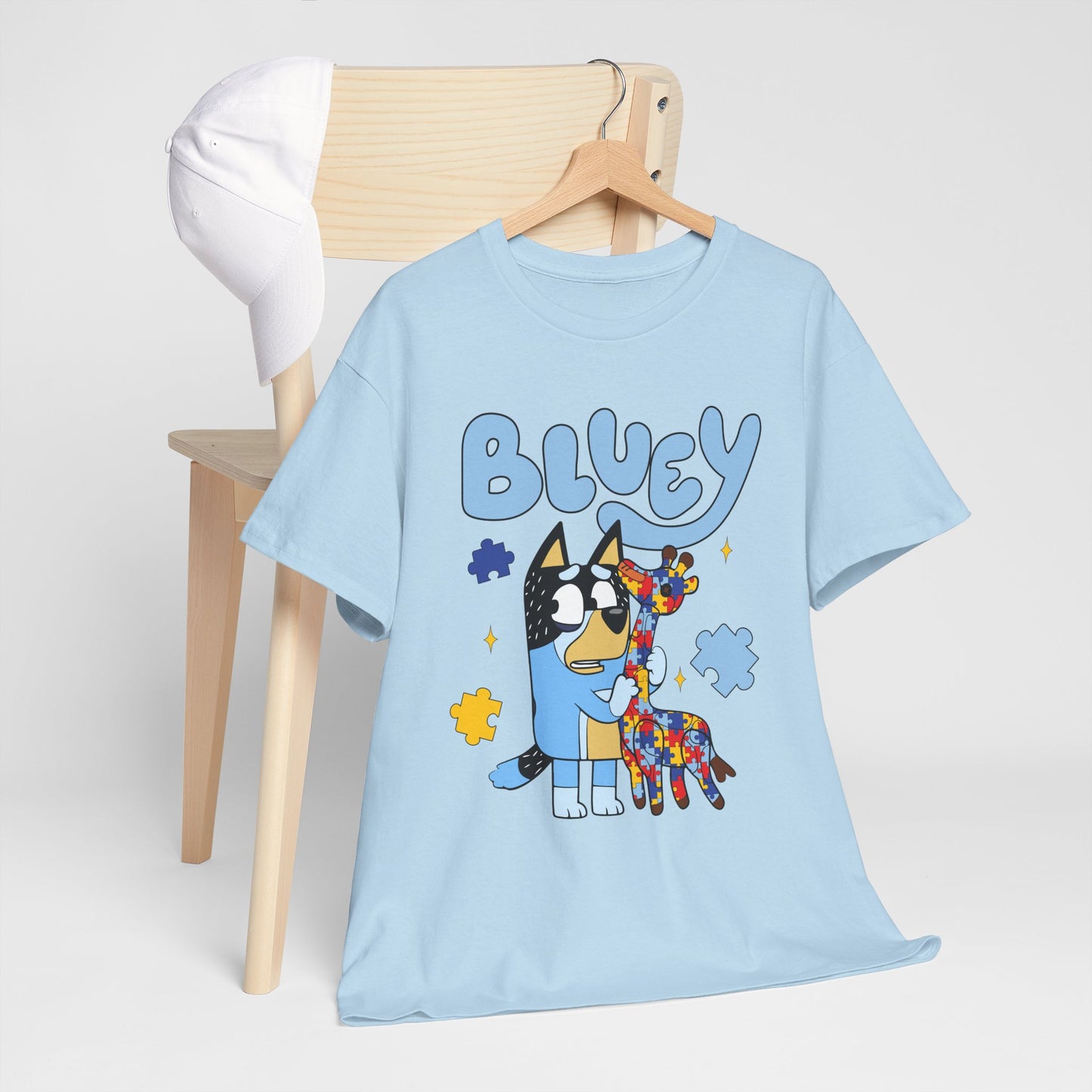 Bluey and Bingo Cartoon Dog T-Shirt — Cute Kids’ Blue Heeler Tee