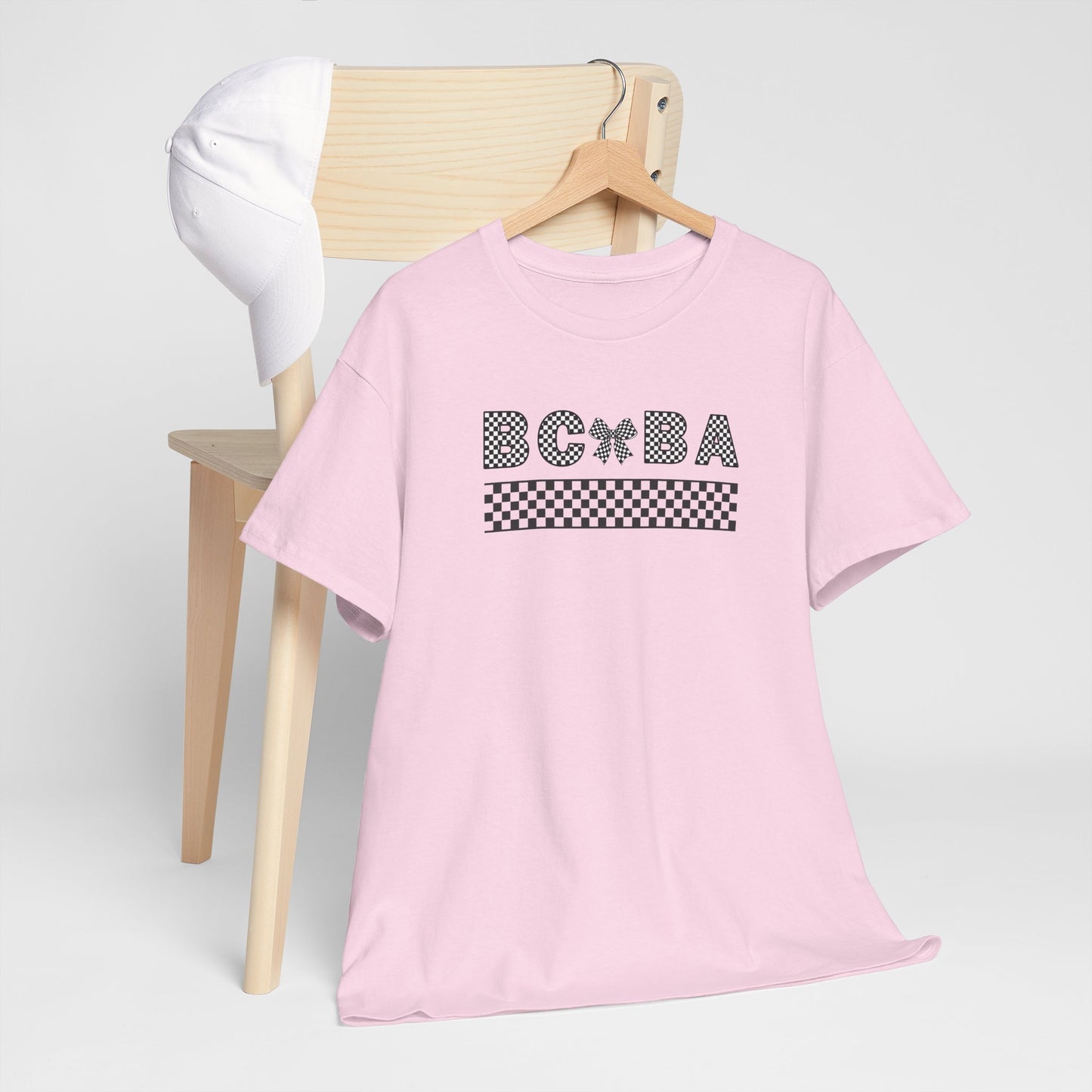 BCBA Unisex Heavy Cotton Tee - Casual Chic Graphic Tee for Everyday Style