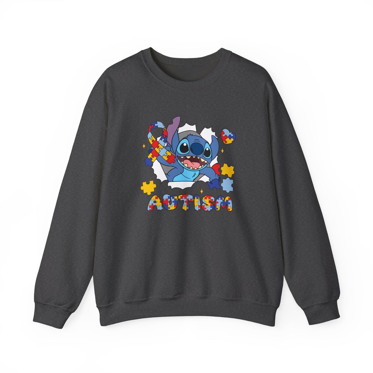 Autism Puzzle Crewneck Sweatshirt