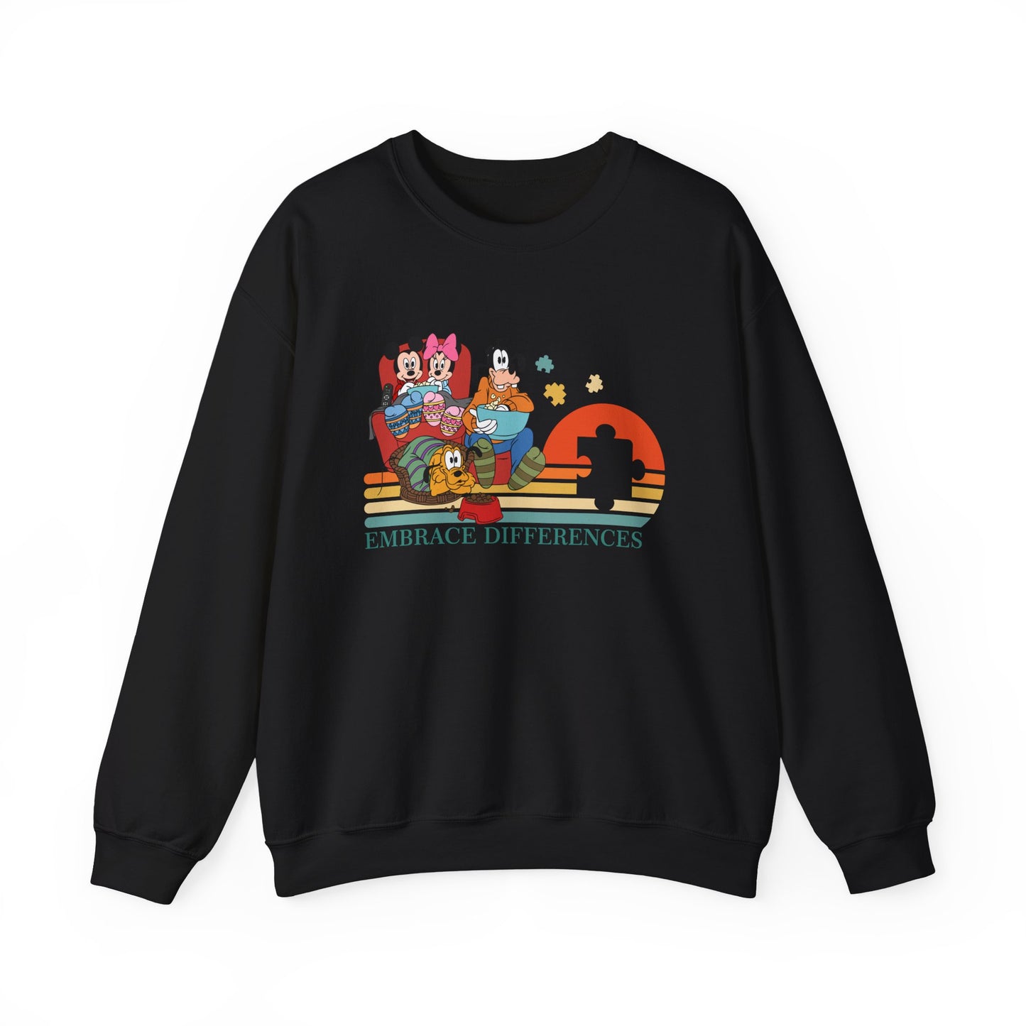 Embrace Differences Crewneck Sweatshirt