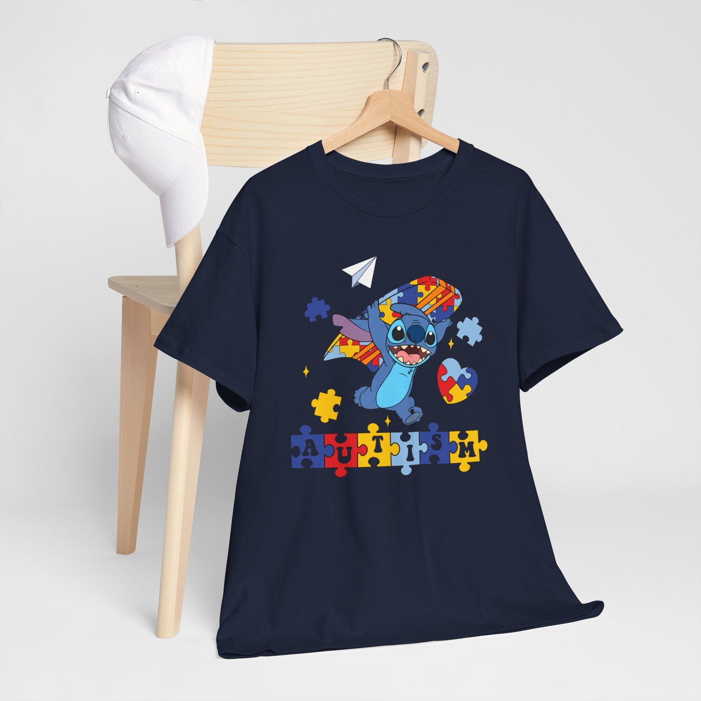 Autism Awareness Puzzle Heart Tee