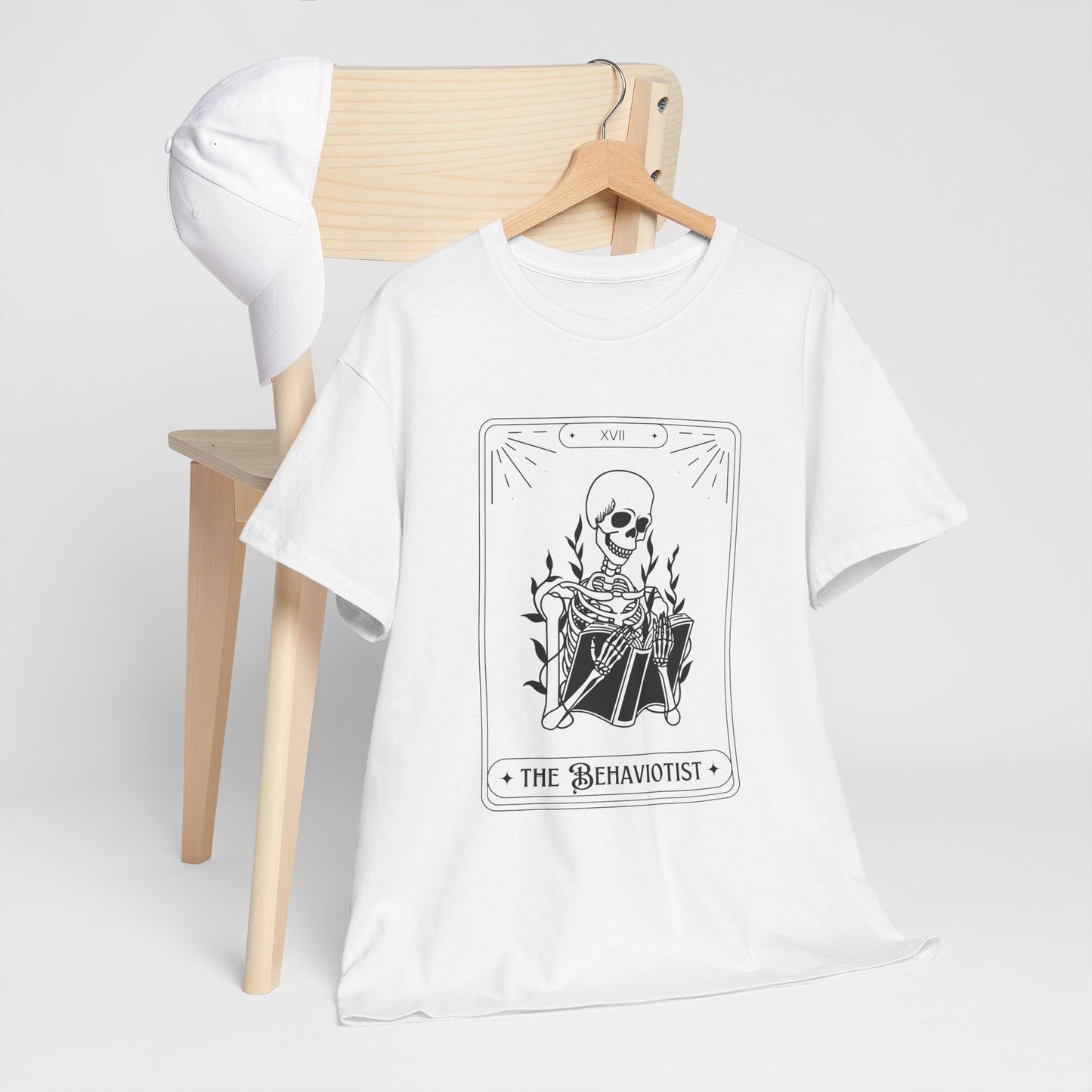 Skeleton Themed Unisex Heavy Cotton Tee - Perfect for Halloween and Casual Wear