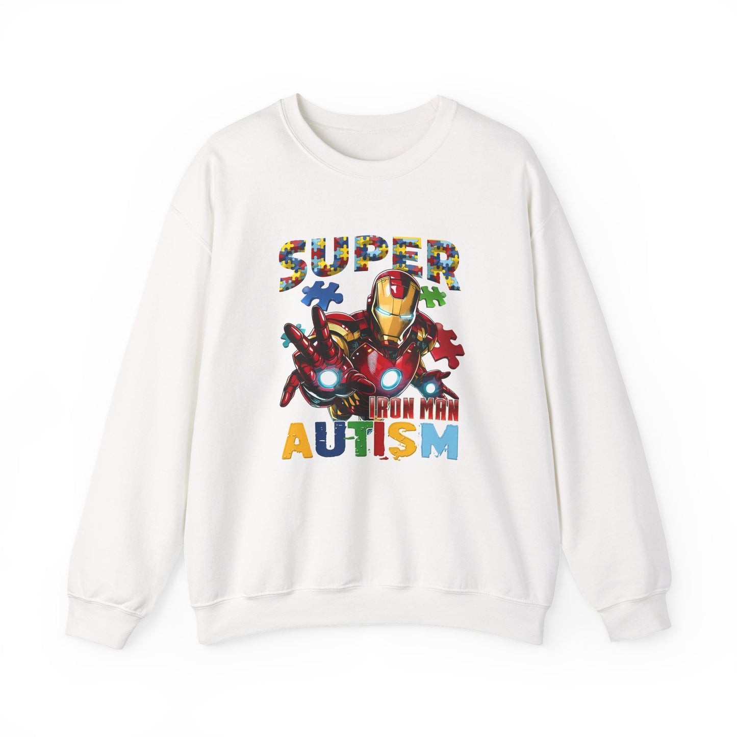 Autism Awareness Iron Hero Sweatshirt
