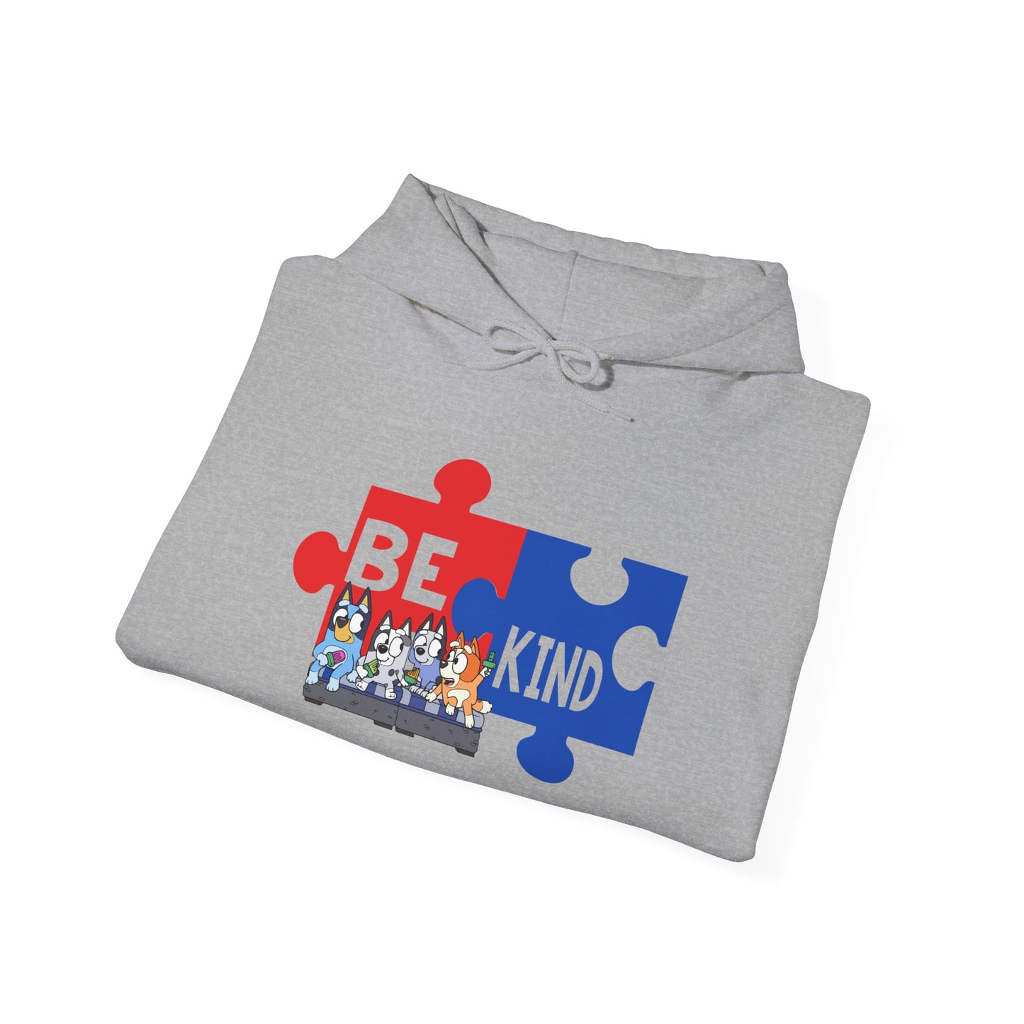 Be Kind Puzzle Hoodie – Autism Awareness Community Sweatshirt