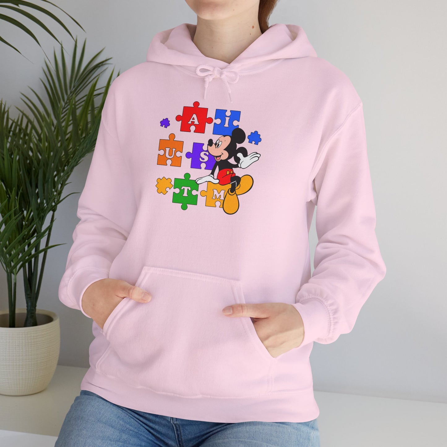 Autism Puzzle Piece Hoodie — Support & Awareness Sweatshirt