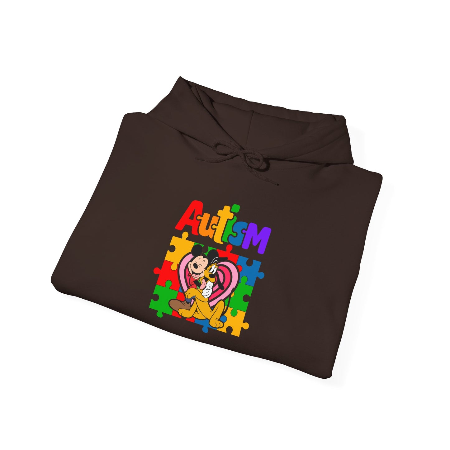 Autism Awareness Puzzle Heart Hoodie – Support & Acceptance Sweatshirt