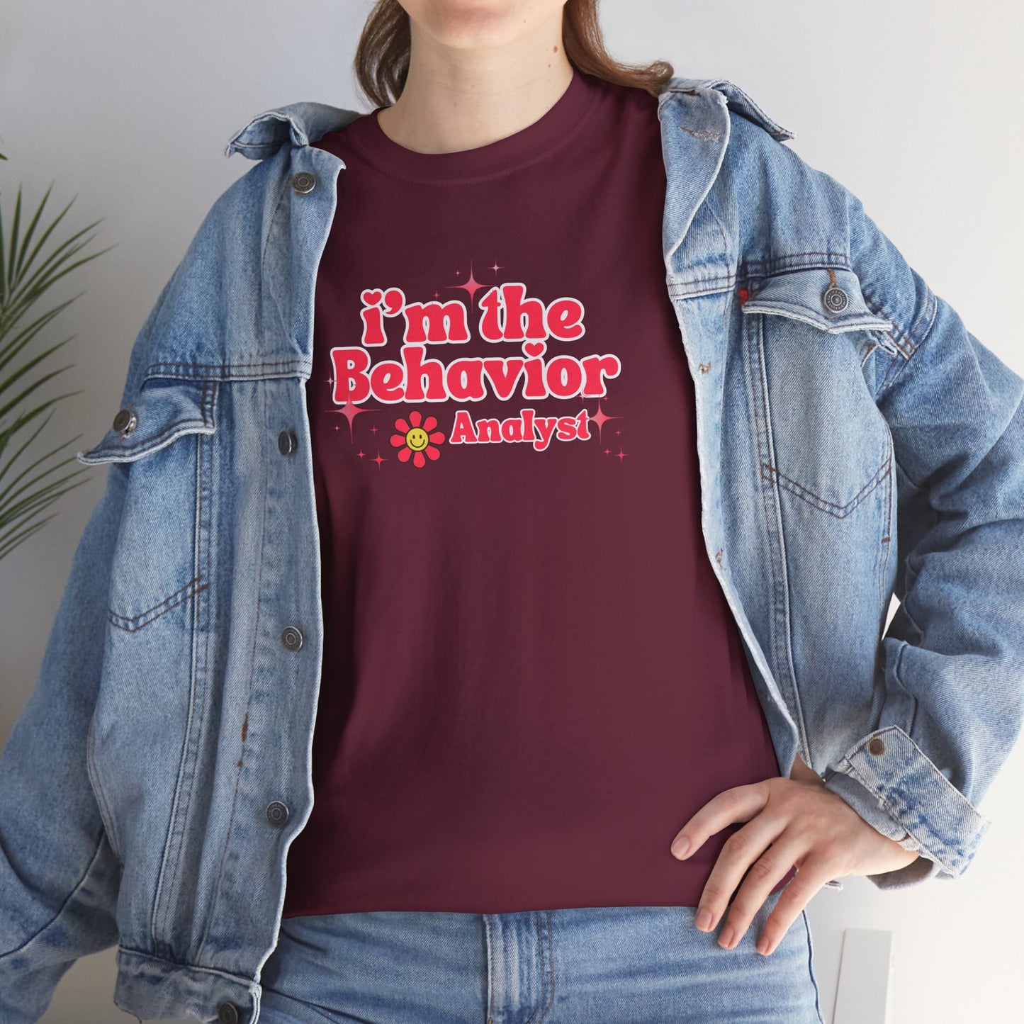 I'm the Behavior Analyst Unisex Heavy Cotton Tee