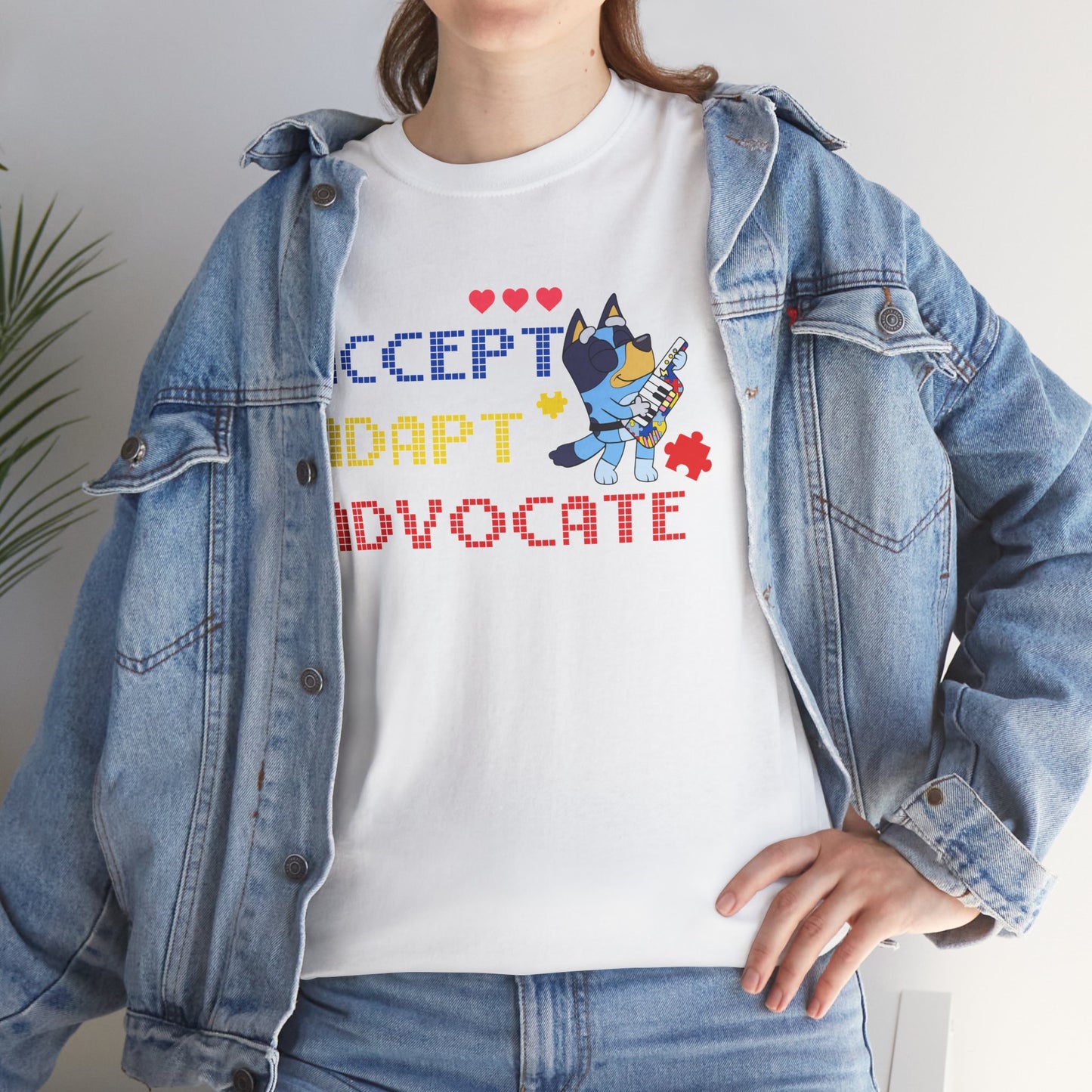Accept Adapt Advocate Tee — Support & Advocacy Graphic T‑Shirt