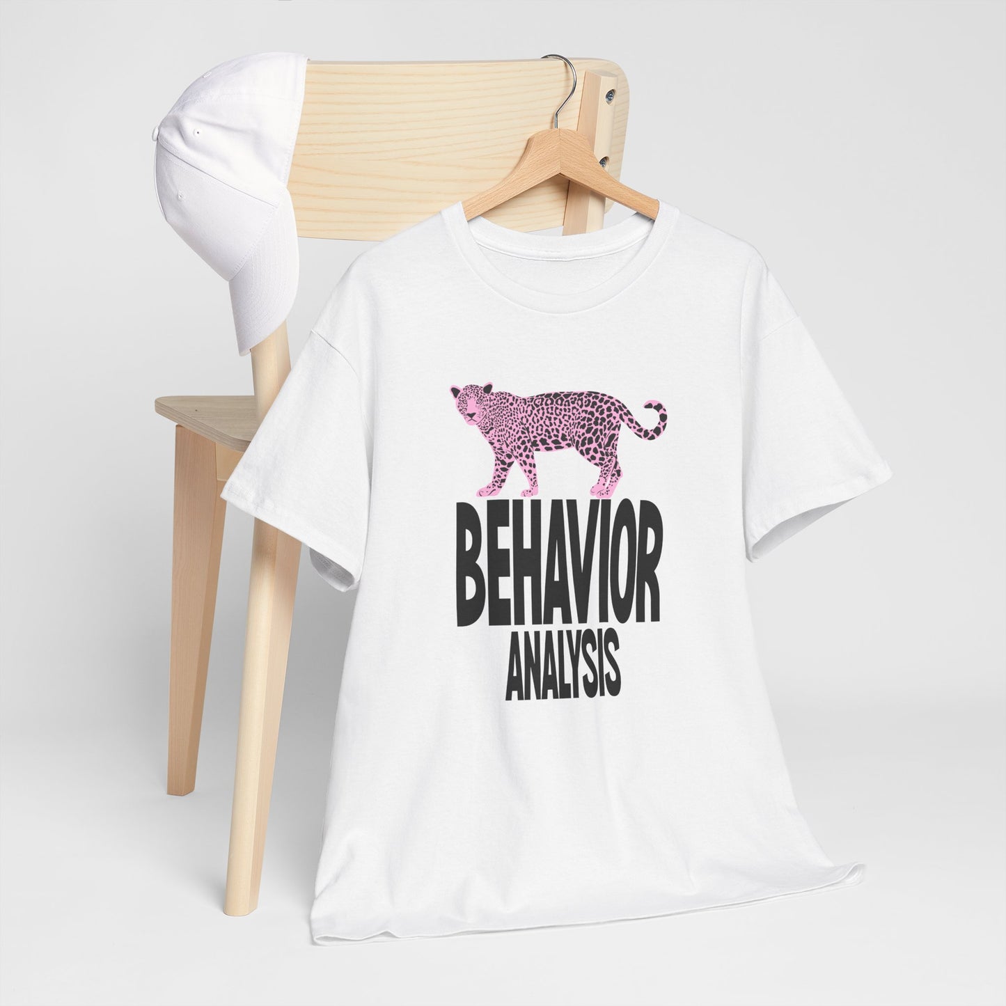 Behavior Analysis Unisex Heavy Cotton Tee - Creative Animal Print T-Shirt