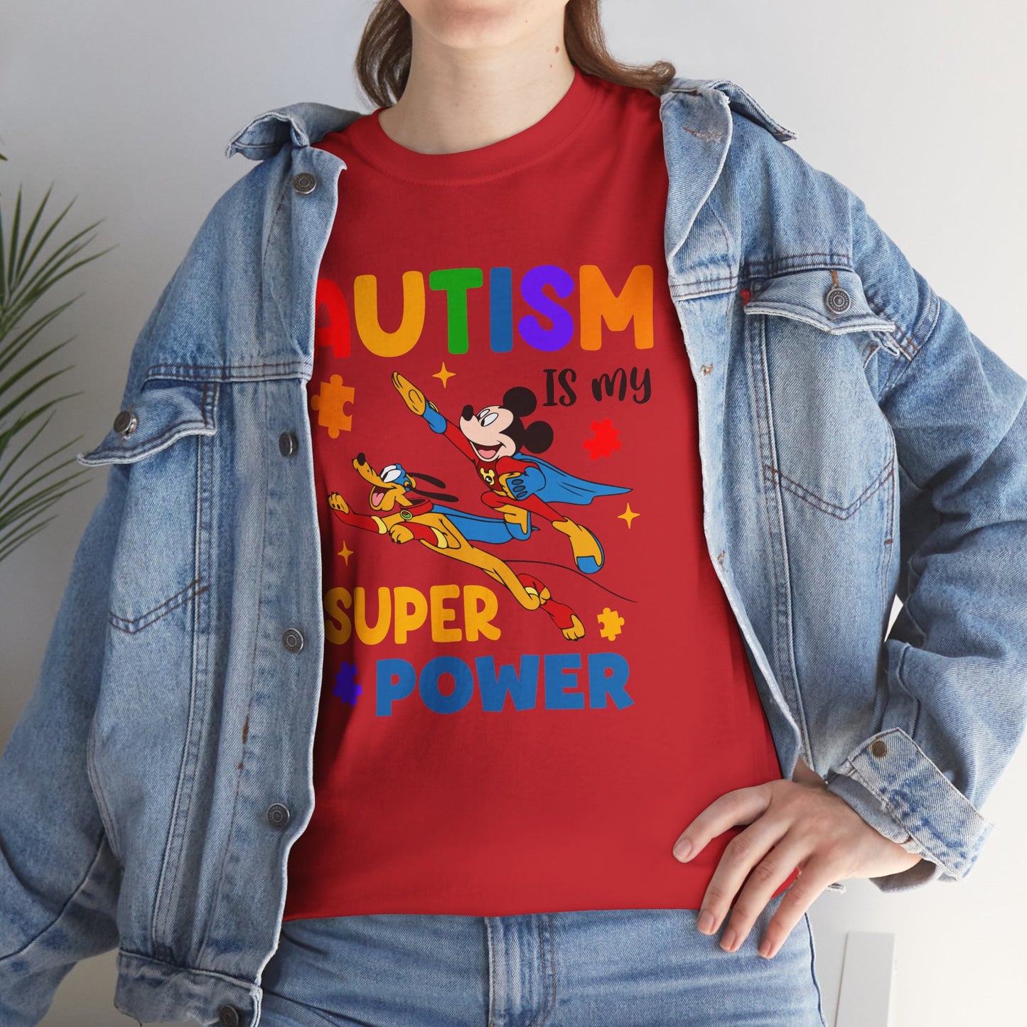 Autism Is My Superpower Tee — Colorful Autism Awareness Kids Shirt