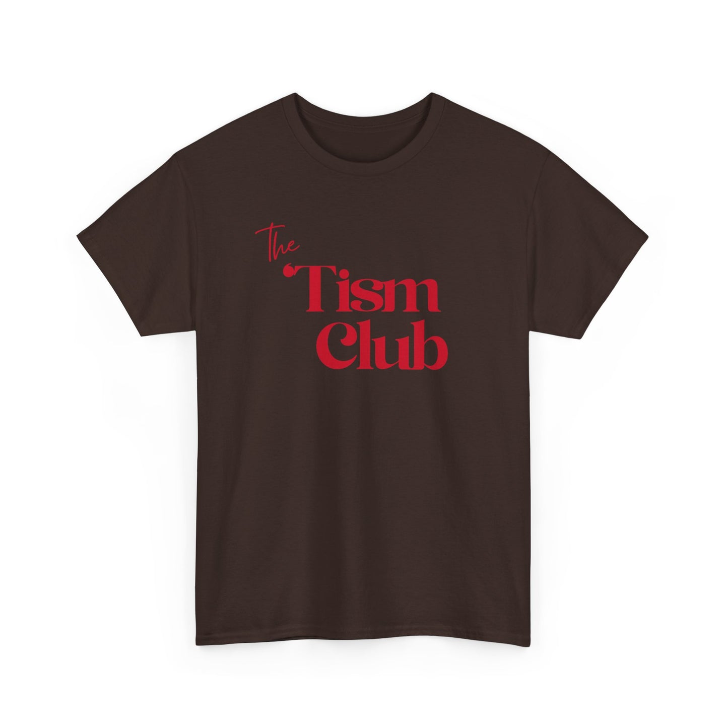T-Shirt — "The Tism Club" Retro Script Tee