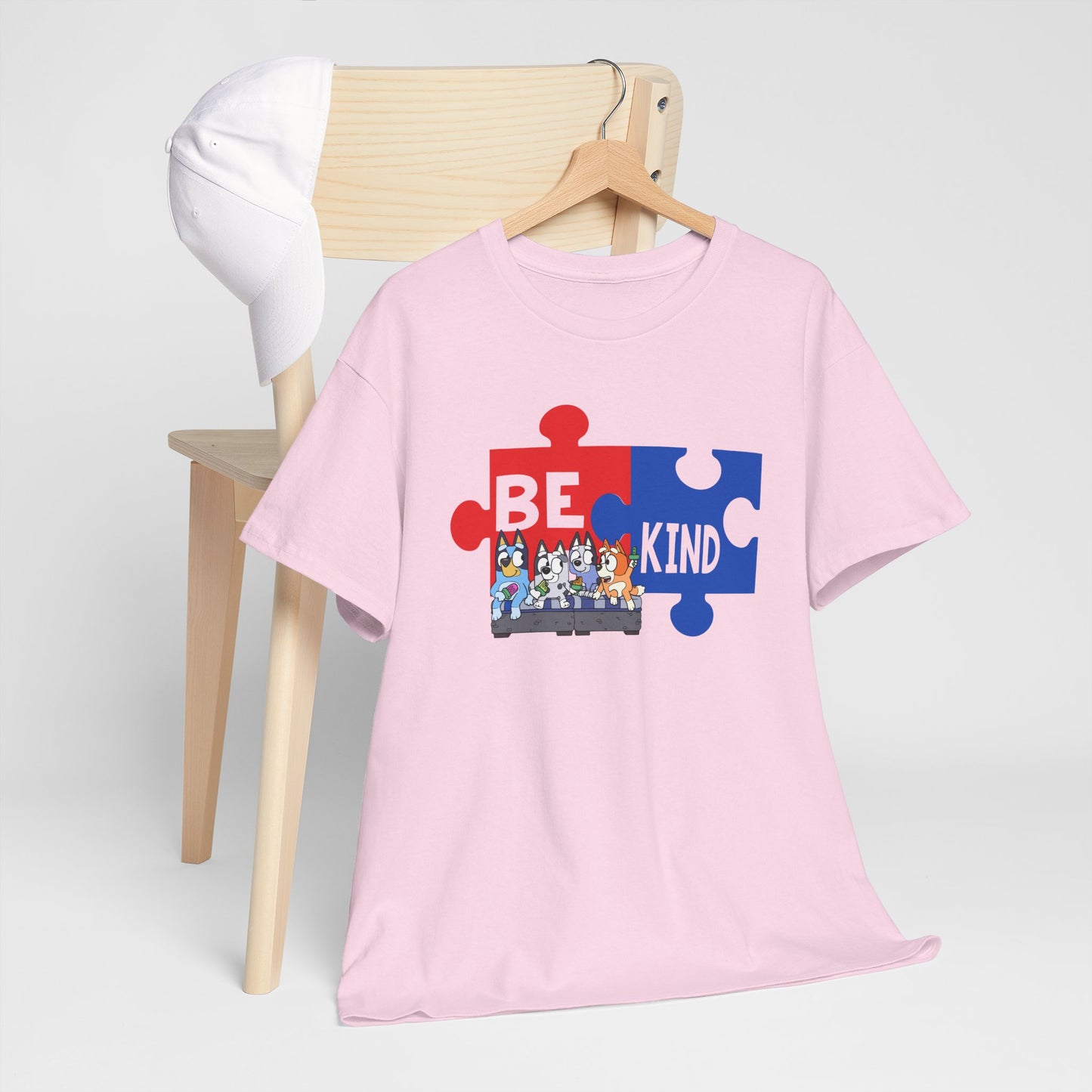 Be Kind Puzzle Piece T-Shirt — Autism Awareness Tee